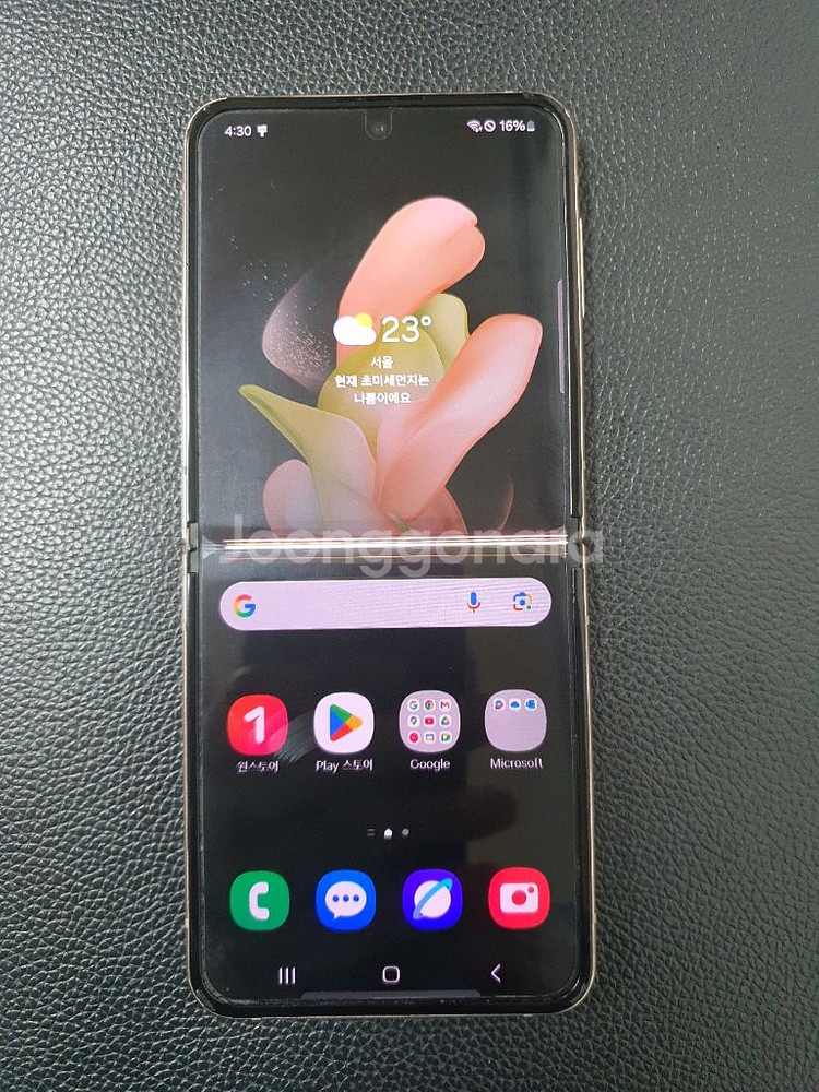 갤럭시Z플립4 부품용입니다--0