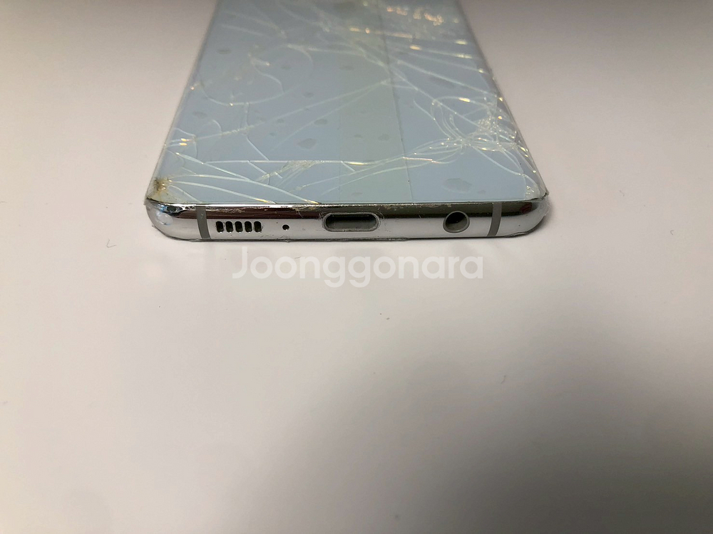 갤럭시 S10 화이트 부품용 기기 판매(76118)--0