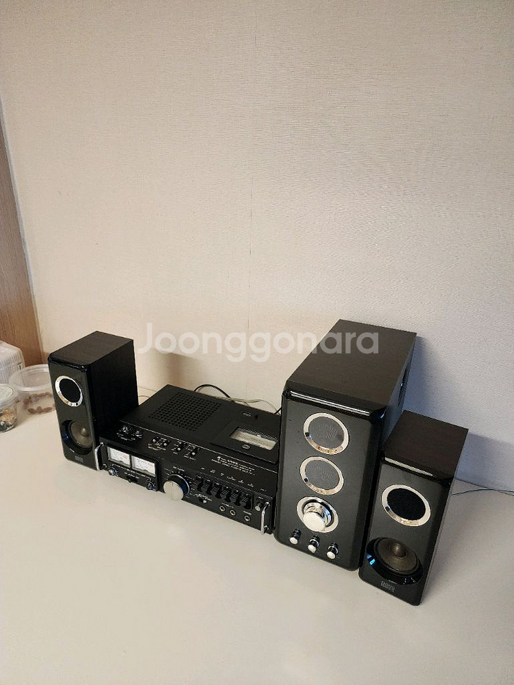 빈티지 JVC 빅터 스테레오 카세트 데크 KD-4--9