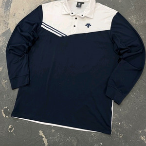 데상트 긴팔티 카라긴팔티 기능성티 105/XL