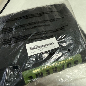 슈프림 1994 롱슬리브 블랙 L