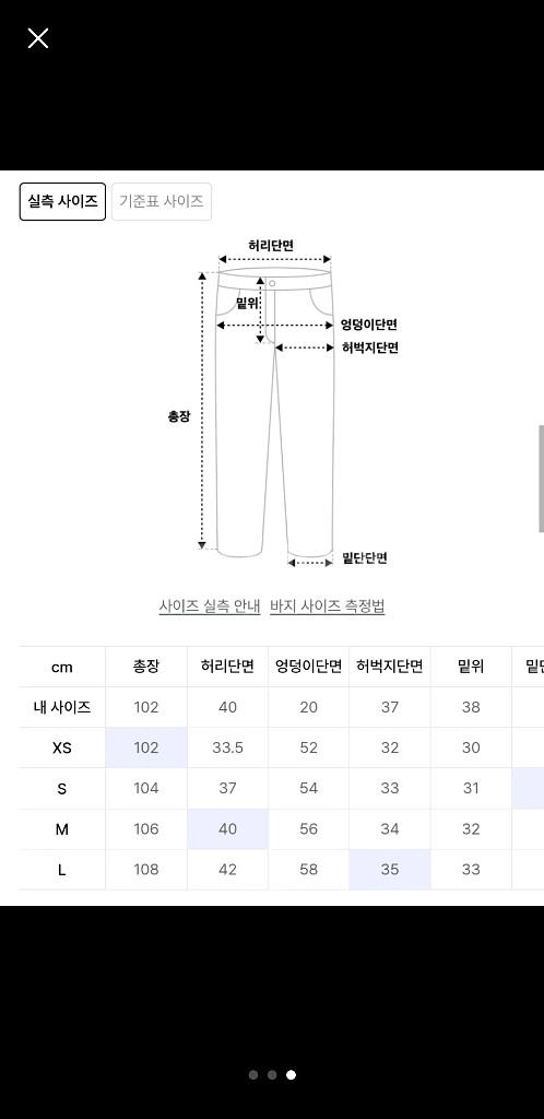 랜덤오프 웨이브 워싱 데님팬츠 L [정가:52,700원--2