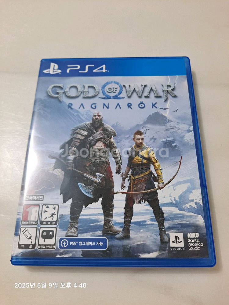PS4 갓오브워 라그나로크--0