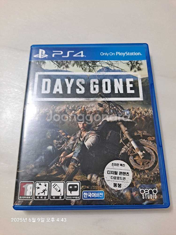 PS4 데이즈곤--0