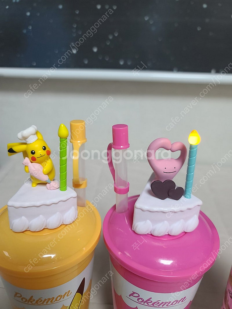 cgv 콜드컵 조명 도장 스템프 피규어 포함--3