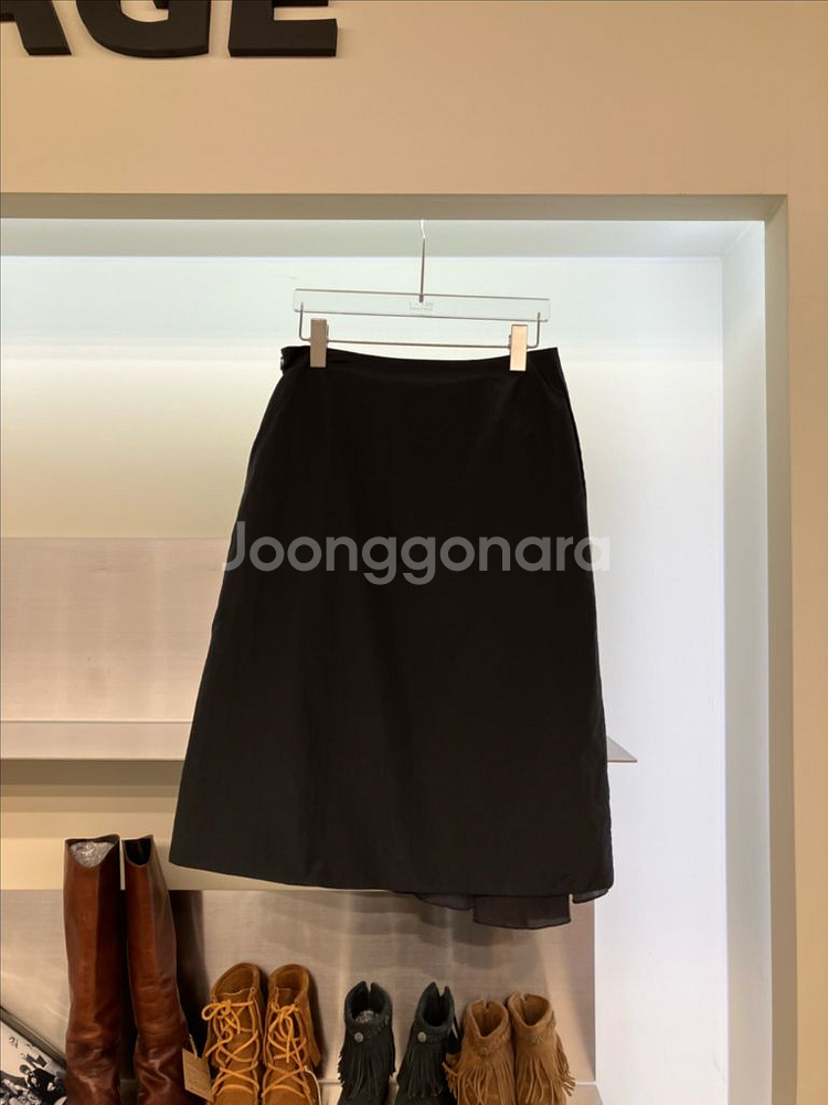 메종 마르지엘라 지퍼 디테일 스커트--4