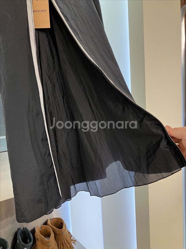 메종 마르지엘라 지퍼 디테일 스커트--3