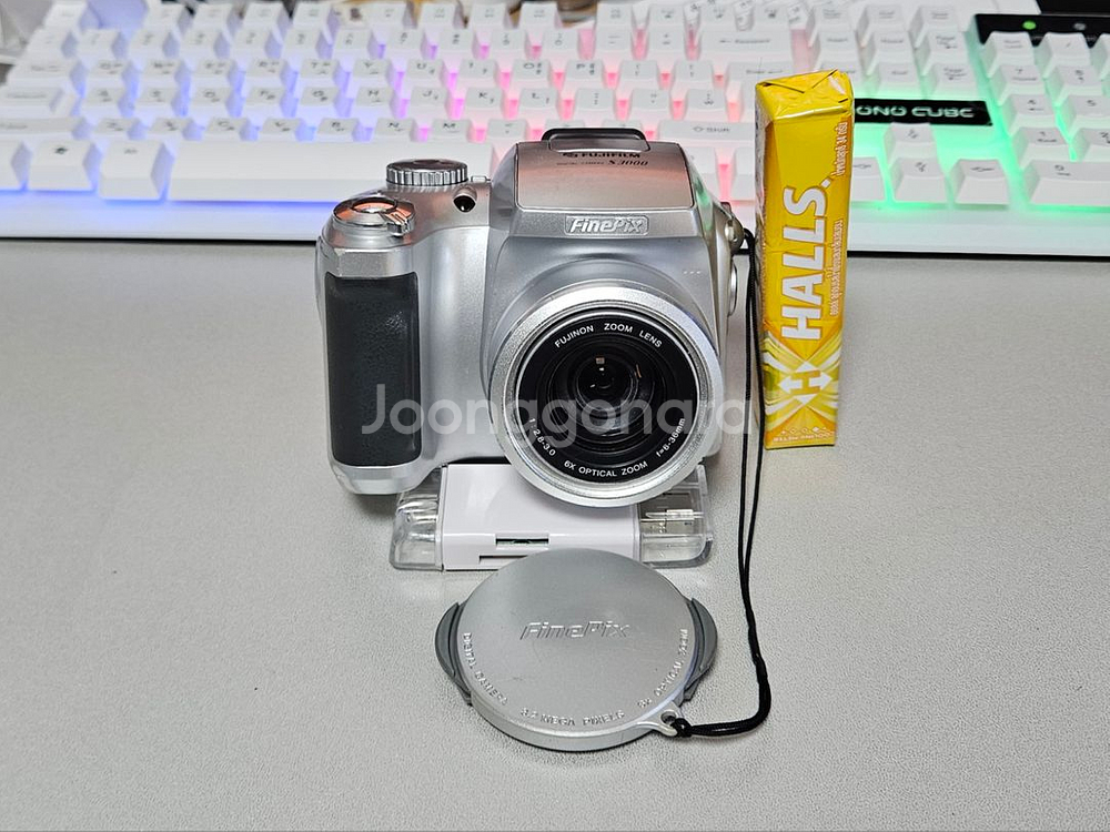 후지필름 파인픽스 s3000 작고 힙한 실버 디카--0