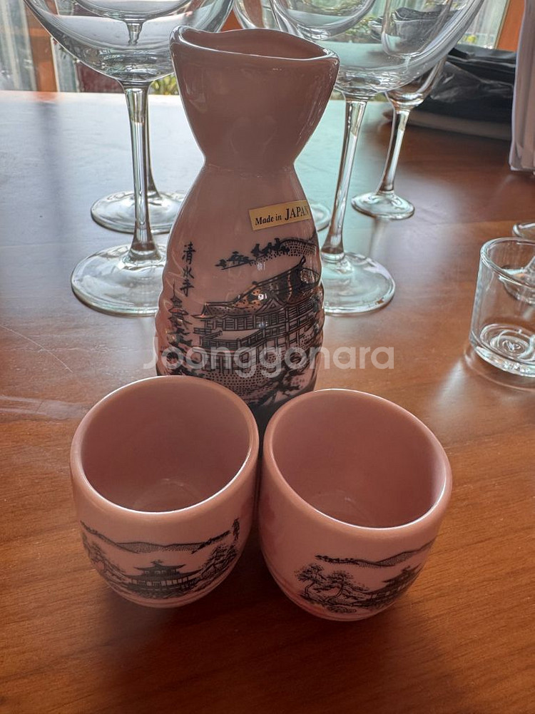 사케 도쿠리 &진2개 셋트(미사용)--0