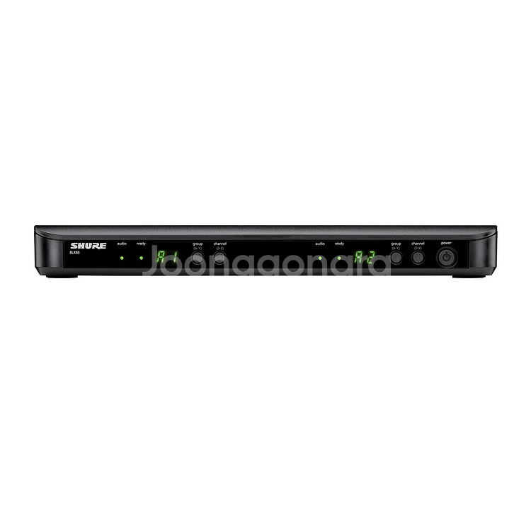 슈어 SHURE BLX288 2채널 무선마이크수신기--0