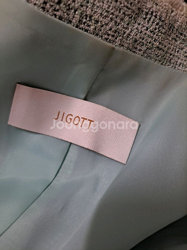 지고트 트위드자켓--1