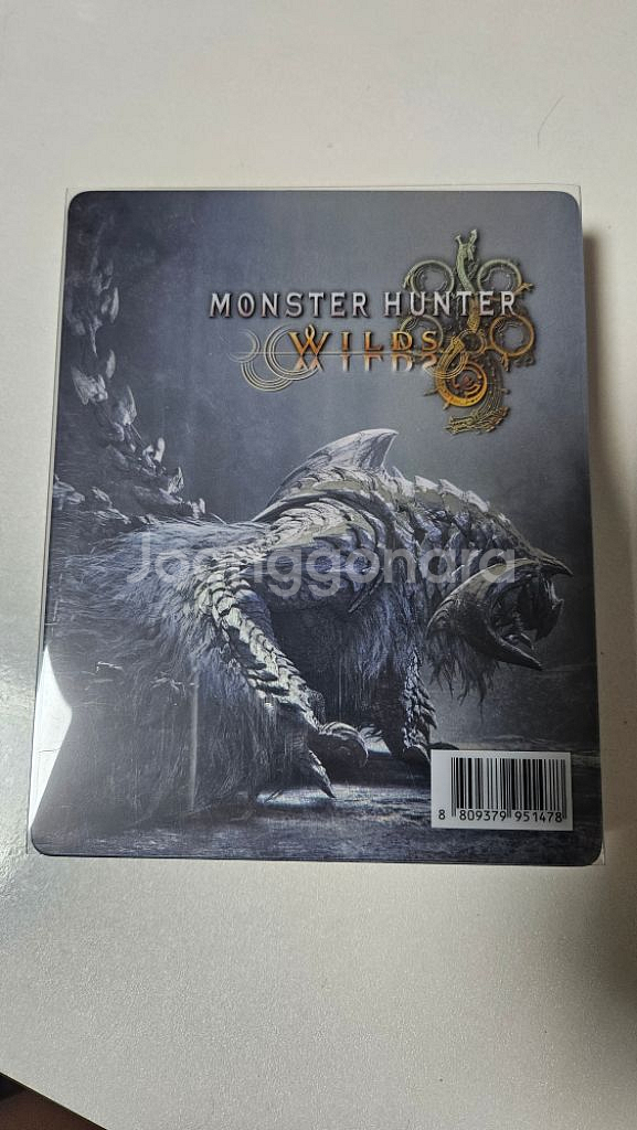 몬스터헌터 와일즈 CD+스틸북,코드미사용--1
