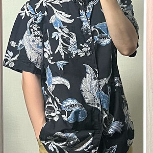 h&m 하와이안 셔츠