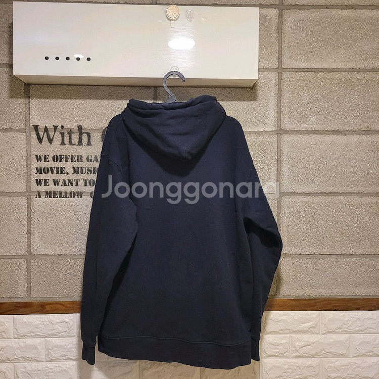 꼼데가르송 CDG로고 후드 XXL--1