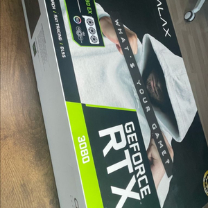 GALAX RTX 3080 EX 게이머화이트 팝니다