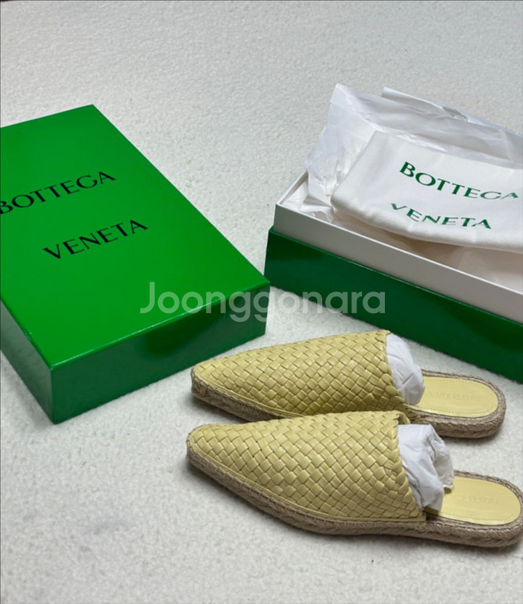 보테가베네타 인트레치아토 여성 에스 파튜 여성 뮬--5