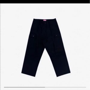 플리즈노팔로우 루미 와이드 카고 팬츠 블랙