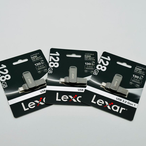 미개봉 Lexar128GB 아이폰/삼성폰용 usb3.2