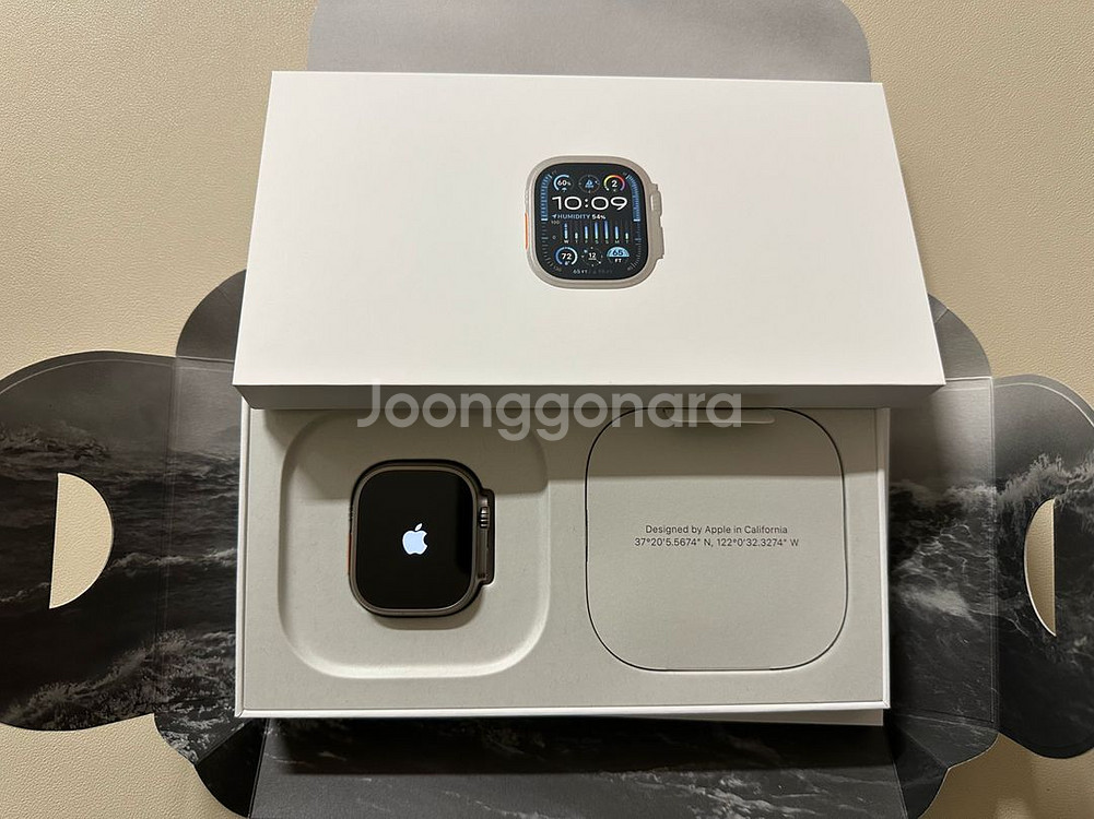 애플워치 울트라2 49mm 티타늄 풀박스--0