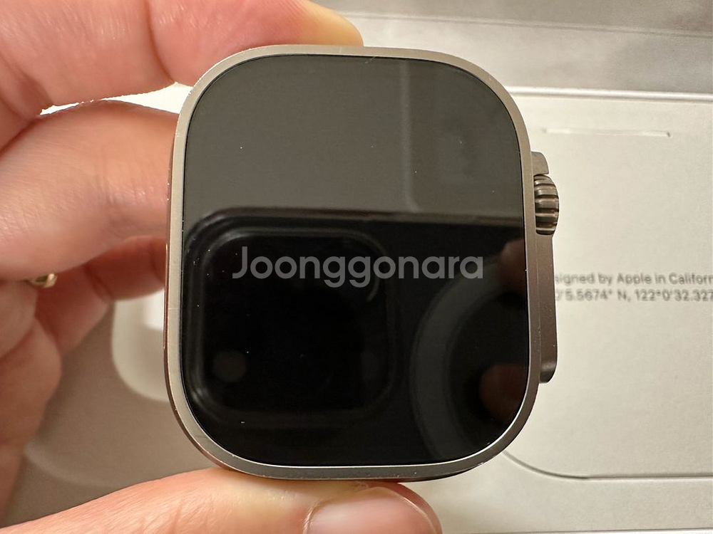 애플워치 울트라2 49mm 티타늄 풀박스--4