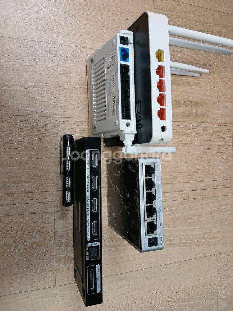 인터넷 wifi 공유기 여러개와 hdm. usbi--1