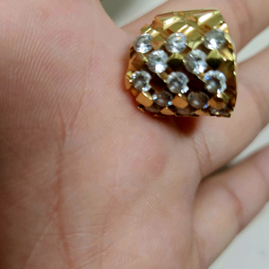 vintage cluster ring 다이아 금 반지