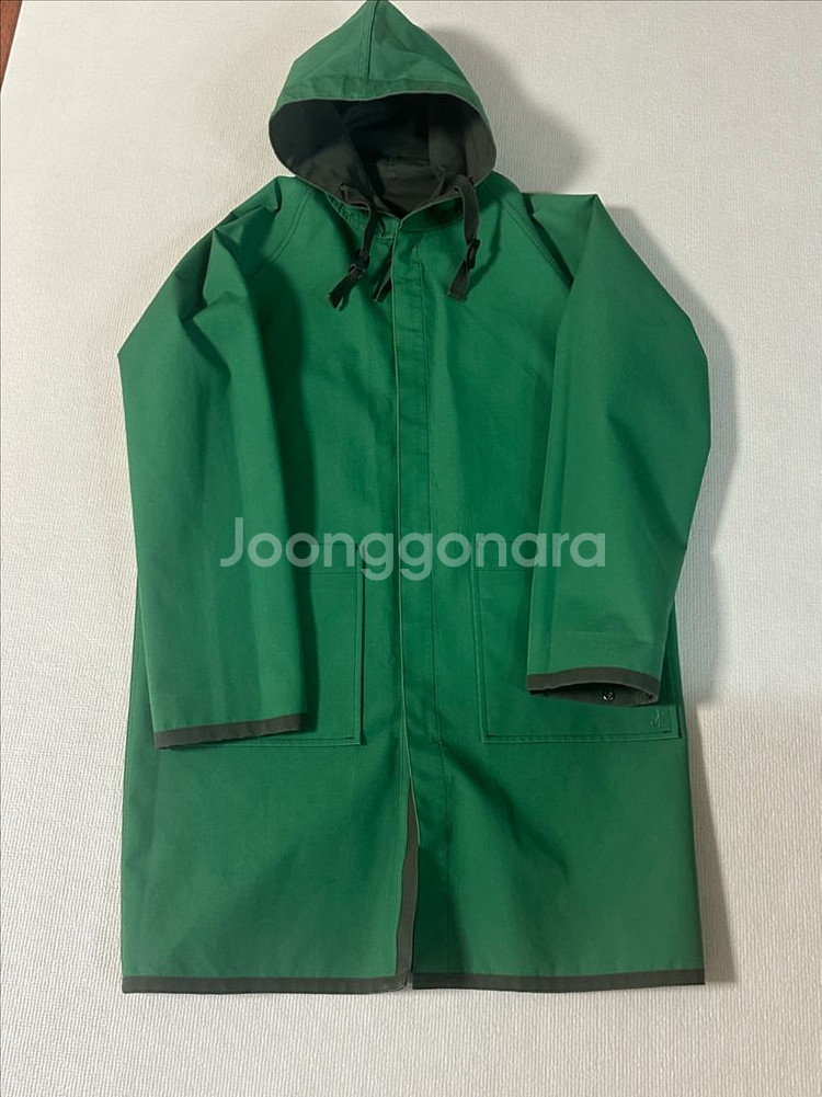 L) 유니클로 jw앤더슨 리버시블 레인코트--0