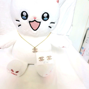 샤넬귀걸이 목걸이 세트