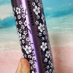 스타벅스 2017 퍼플 체리블라썸 트로이 텀블러 (아태