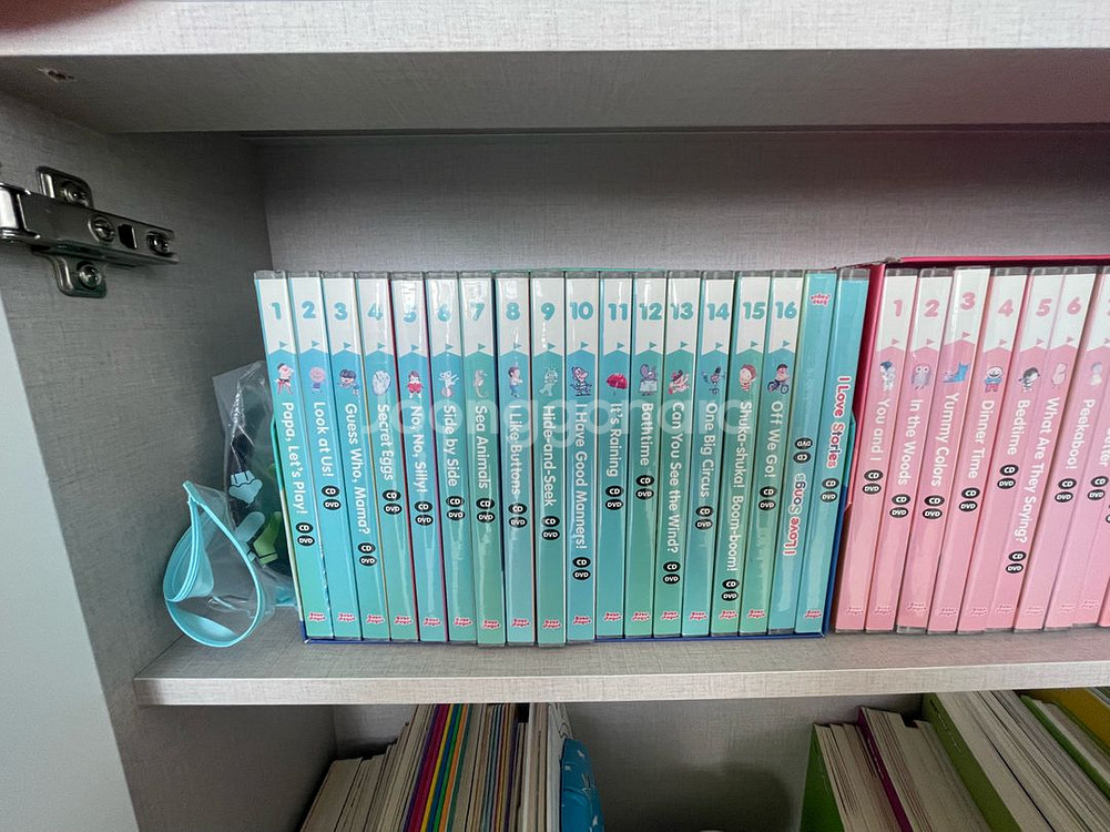 튼튼영어 베이비 리그 그린 오렌지 cd dvd 빔--2