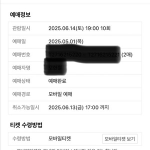 문도픽사 티켓 2매