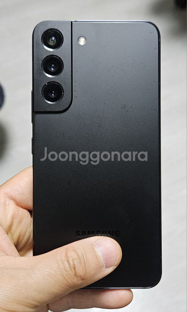갤럭시 S22 블랙 256GB 싸게 팝니다.--1