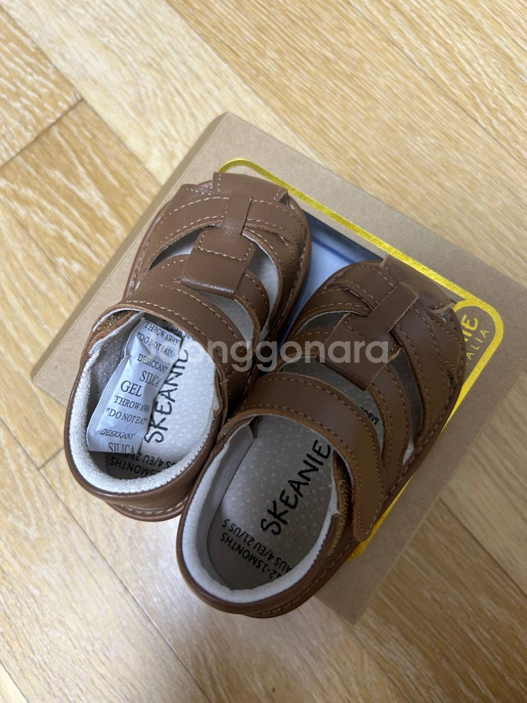 skeanie 갈색샌달 135 (새상품컨디션)--2