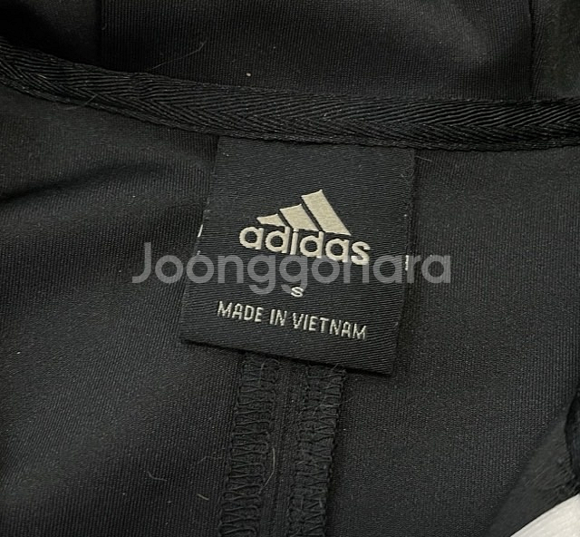 아디다스 블랙 후드 여자 져지집업 90/S--3