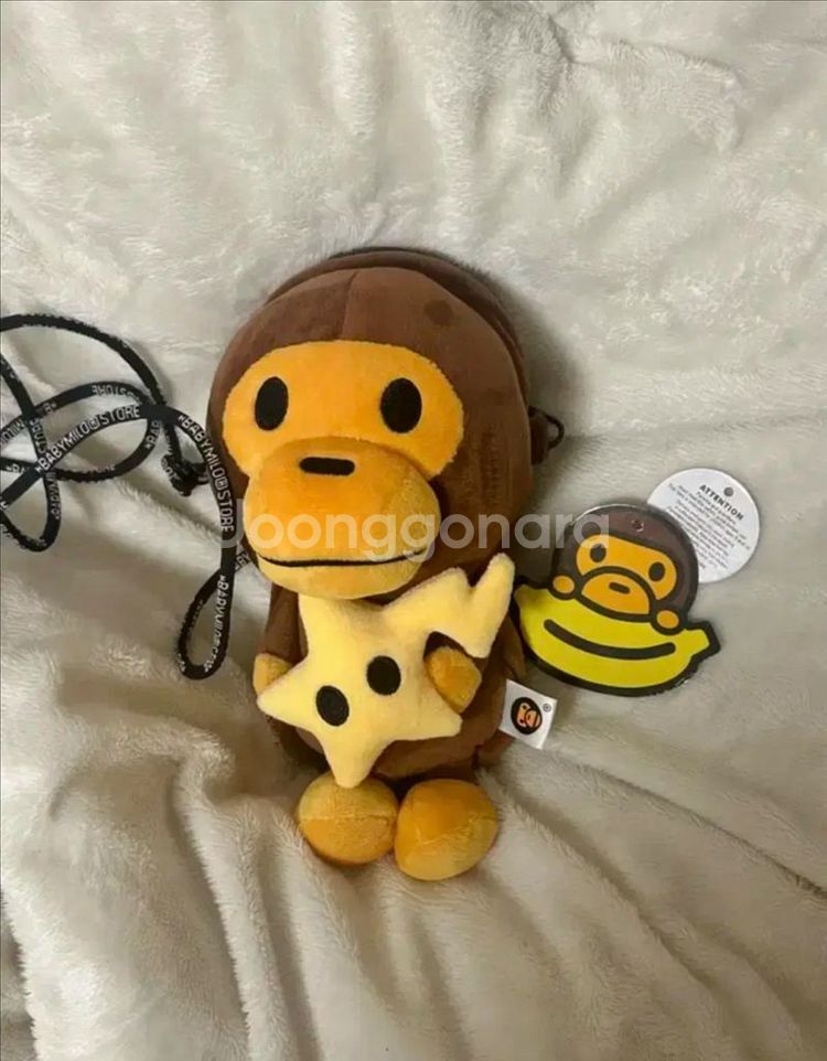 에눌가능) 베이프 베이비 마일로 모바일백 스타--0