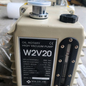 W2V20 WSA 우성오토마 중고 진공펌프 SN1720