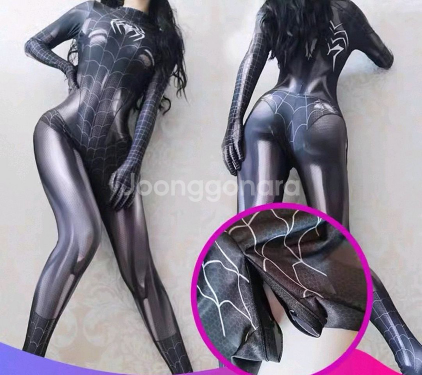 스파이더우먼 코스프레 섹시의상--3
