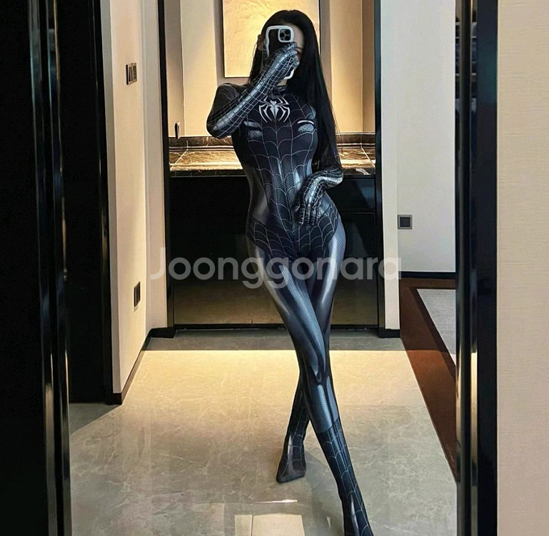 스파이더우먼 코스프레 섹시의상--1