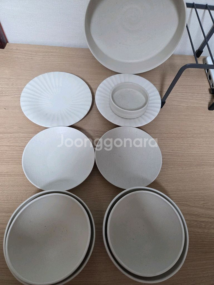 광주요 한결 설백 2인세트10p--1