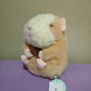 데굴데굴 야채식사 모루못토상 인형.샌디브라운25cm.