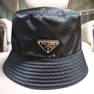 프라다 리나일론 버킷햇 블랙 S