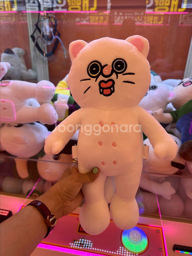고양이 빵빵이 백팩 새상품--0