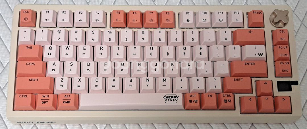 체리 Xtrfy Pixiu75 3모드 커스텀 키보드--2