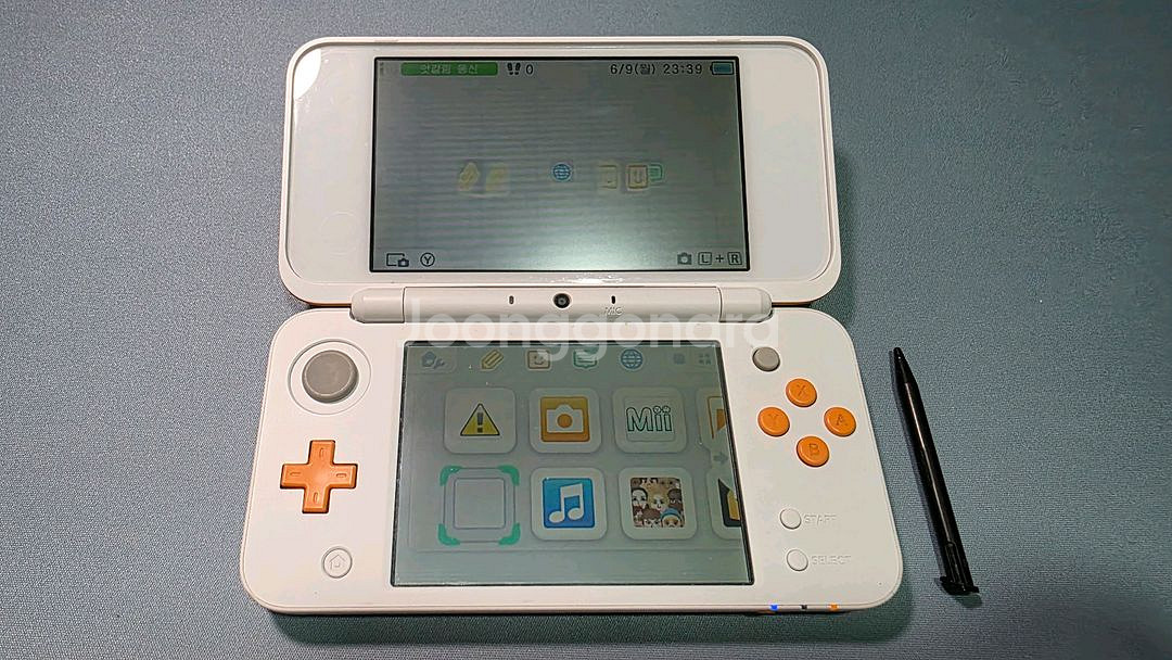 닌텐도 2DS XL +포켓몬 울썬+동숲+리듬세상 판매--3