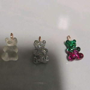 14k 고리 곰돌이 팬턴트