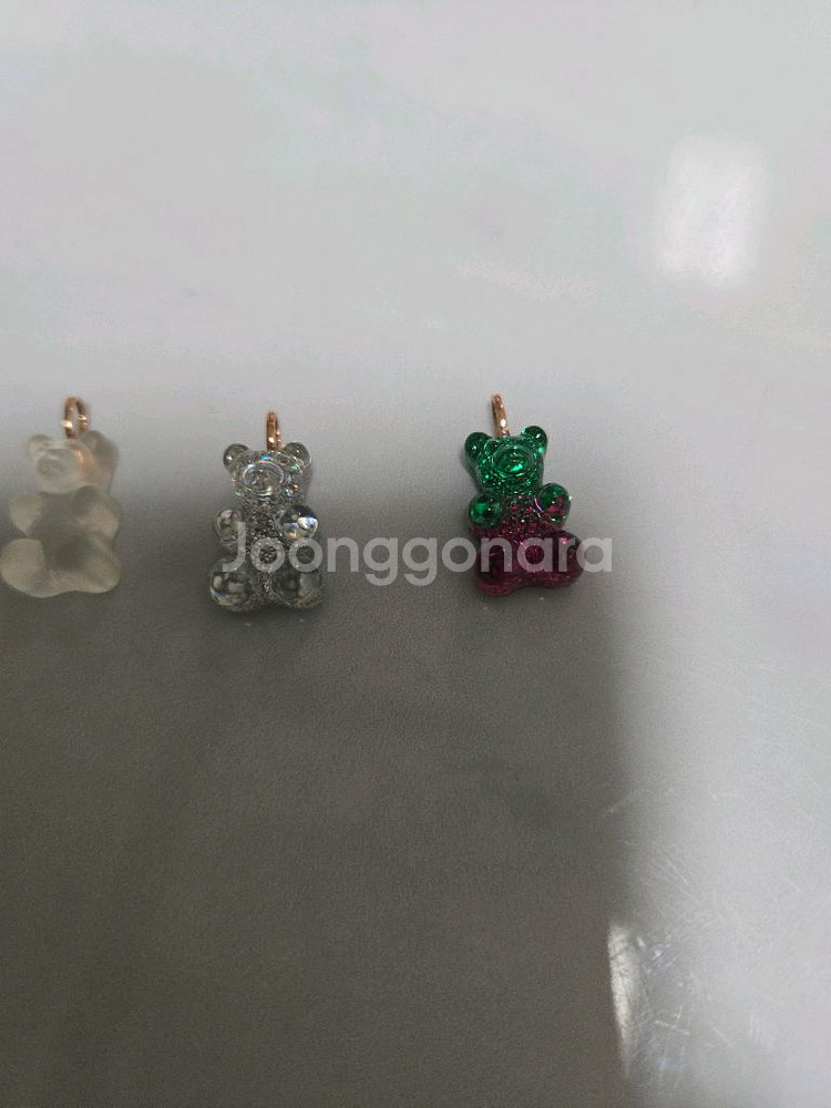 14k 고리 곰돌이 팬턴트--3