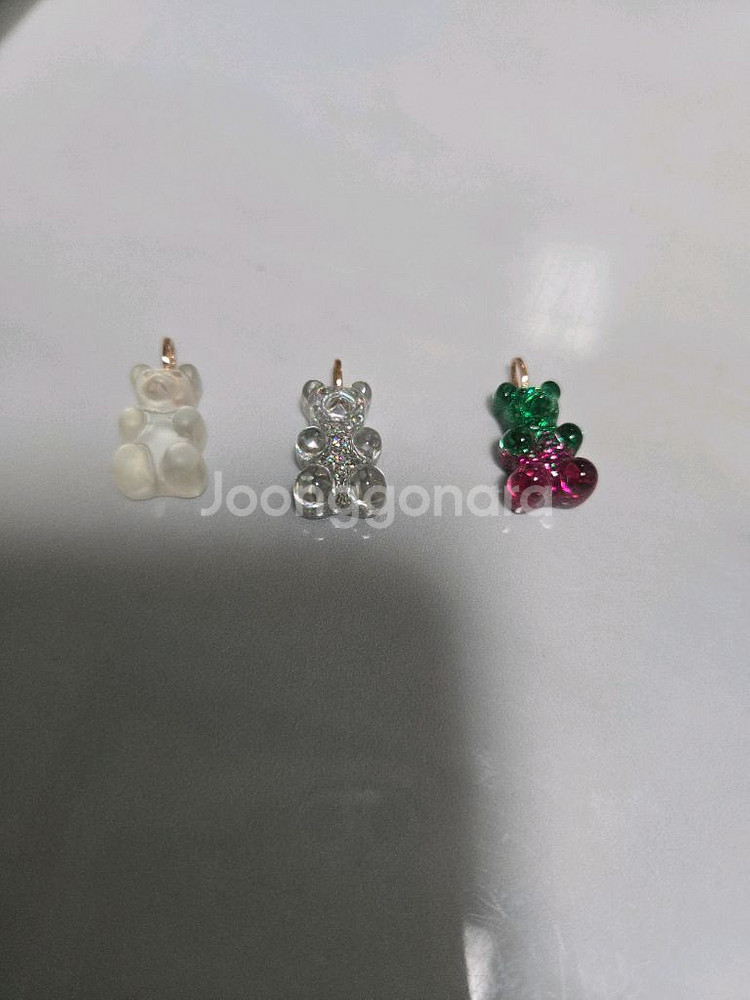 14k 고리 곰돌이 팬턴트--4