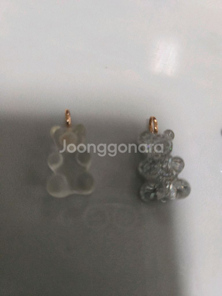 14k 고리 곰돌이 팬턴트--8
