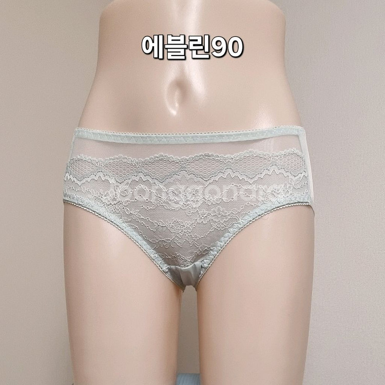 에블린 레이스 팬티 90 5장 일괄--4