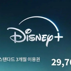디즈니+ 스탠다드 3개월 이용권